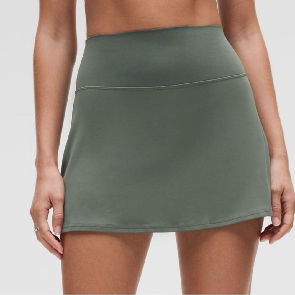 Lululemon Align High-Rise Skirt Dark Forest Green Size 6 NWT